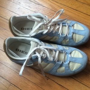 Diesel Whitney light blue sneakers
